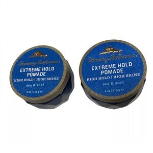 (LOT OF 2) NEW Tommy Bahama Extreme Hold High Shine Pomade - Sea & Surf 4oz